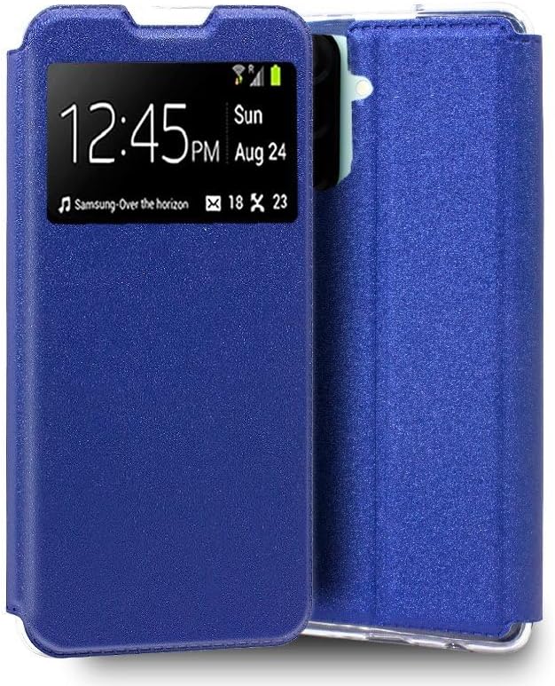 Cool Samsung A266 Galaxy A26 5G Smooth Flip Cover Case Blue