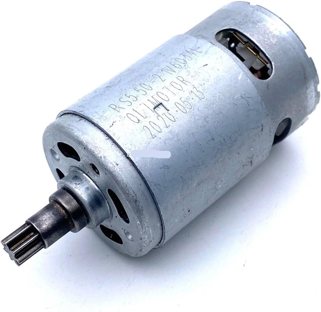 Impact Driver car Washer 550 DC Motor 7 Teeth Gear Maintenance 12V 16.8V 18V 21V Drill Accessories (Size : 7 Teeth Gear, Color : 18V-21V)