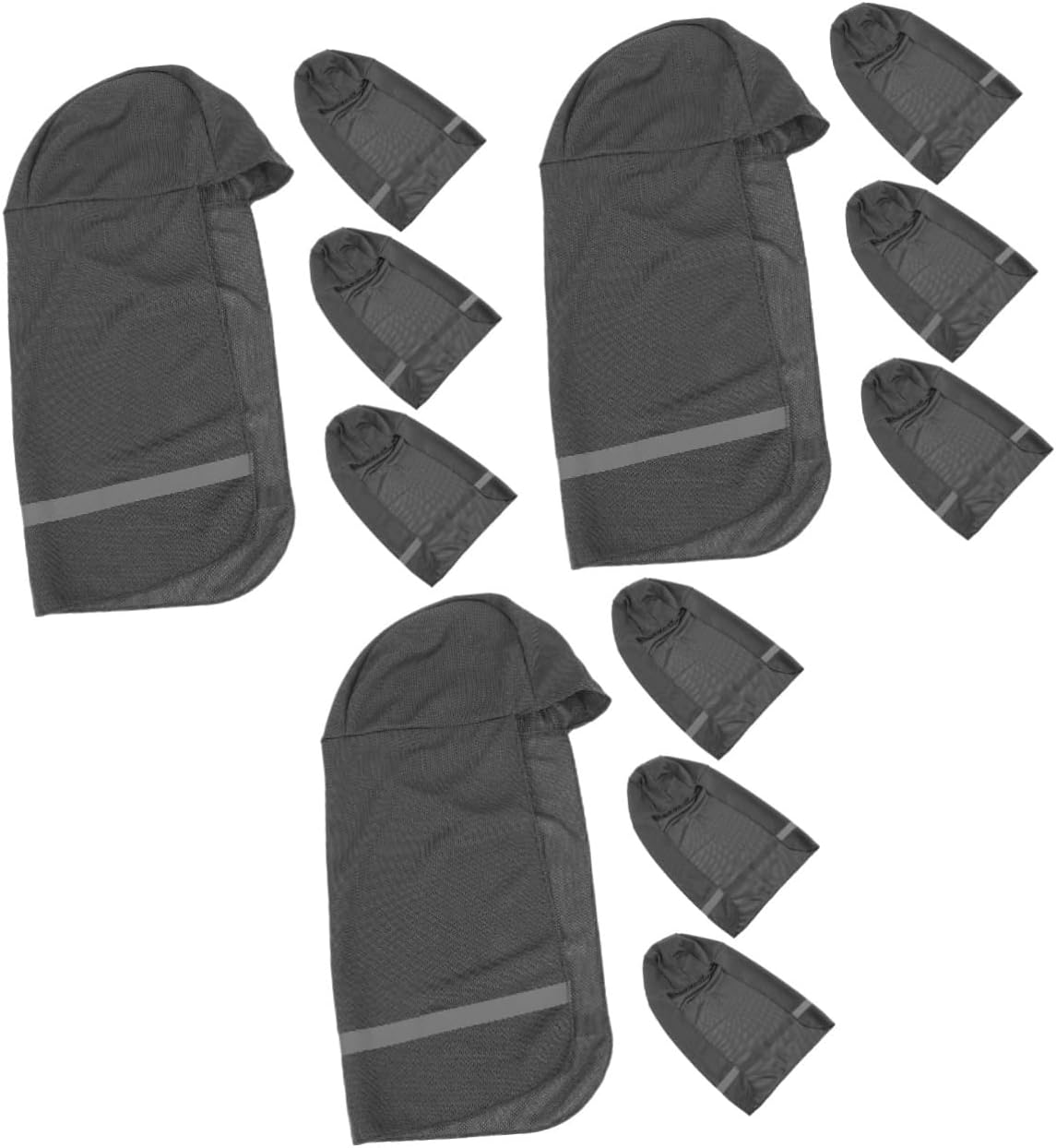 Homoyoyo Cap Men Hats Men Sun Hat Reflective Hard Hat Visors Dark Fabric