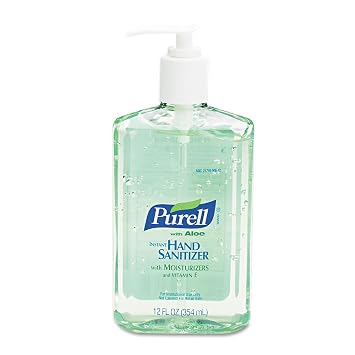 PURELL 363912EA مطهر يدوي فوري متقدم مع الصبار ، زجاجة مضخة 12 أوقية