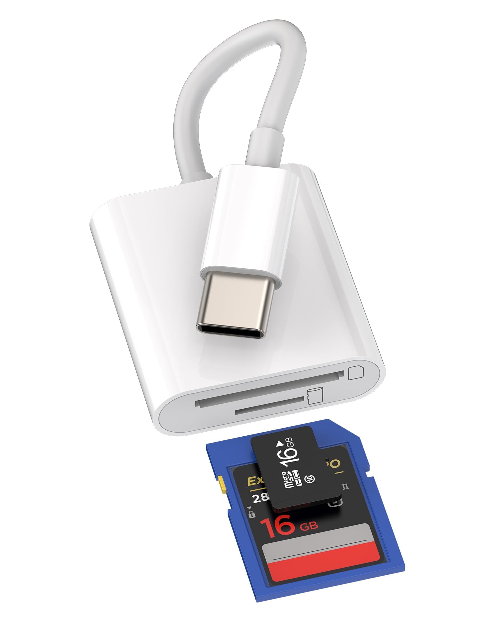 Amazon.co.jp: Micro SDカードリーダー(2イン1)USB C 変換アダプタ