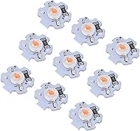 Vista 7 de POCREATION 25 chips LED AXD-1W-5V, bombilla LED de chip de 5 V, bombilla de ahorro de energía de 200 lúmenes, 1 W, cuentas de lámpara LED de alta