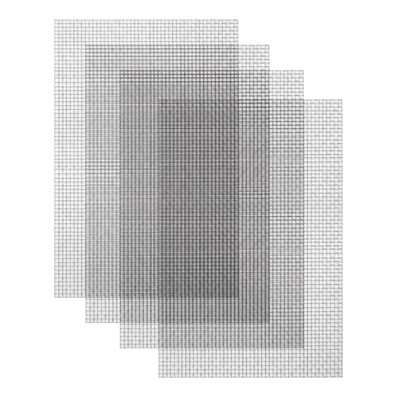Wire Mesh Sheets(5.9''x8.2'') 4 Pcs 15×21cm SUS304 Stainless Steel