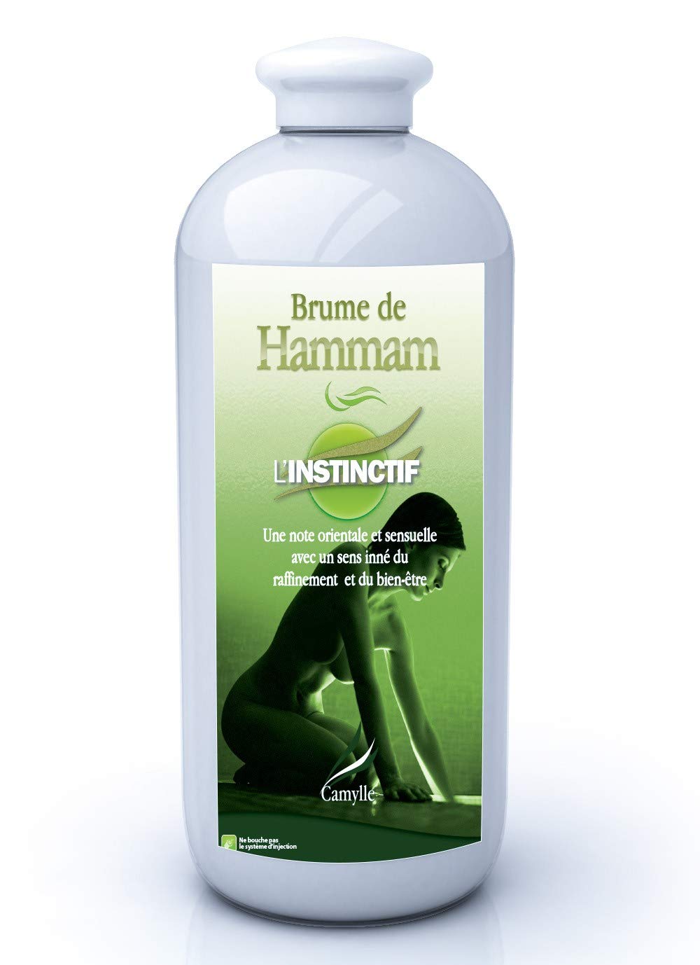 Camylle - Steam Bath Fragrance L'Instinctif - Fragrances Made from Essential Oils for Steam Rooms, Steam Baths, or Steam Showers - with a languorous and Oriental Fragrance - 1000ml