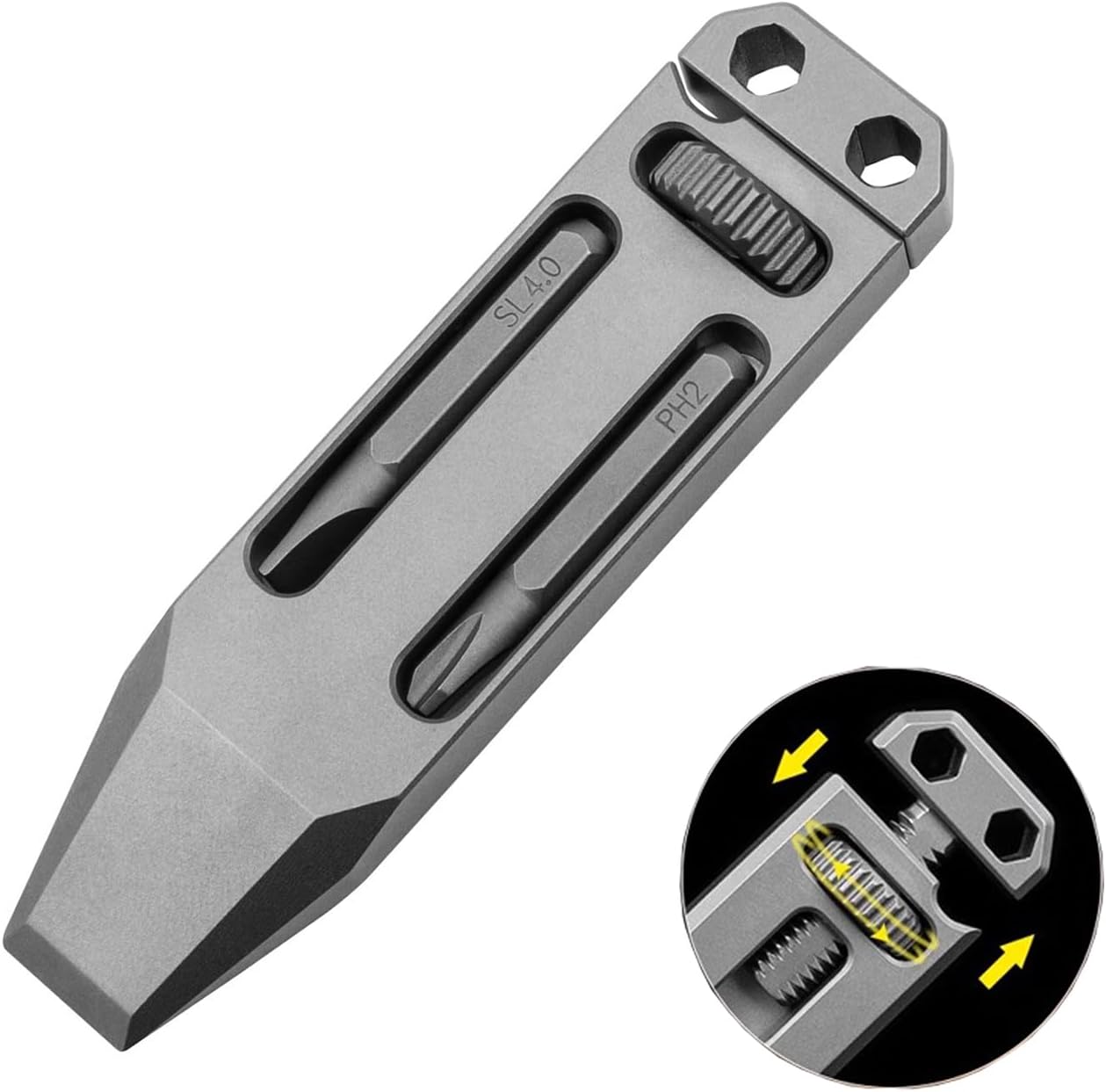 SOG Multitool with Hex Driver Set Baton Q4 EDC Multi Tool