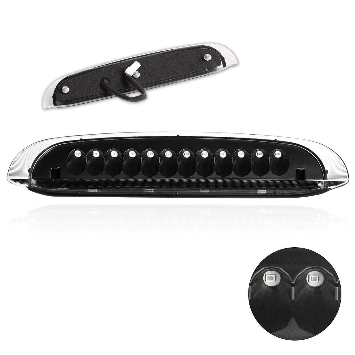 レコンポーザ98Light Lancer 98-01 Sedan Guide LED Angel-Eye Projector Headlight