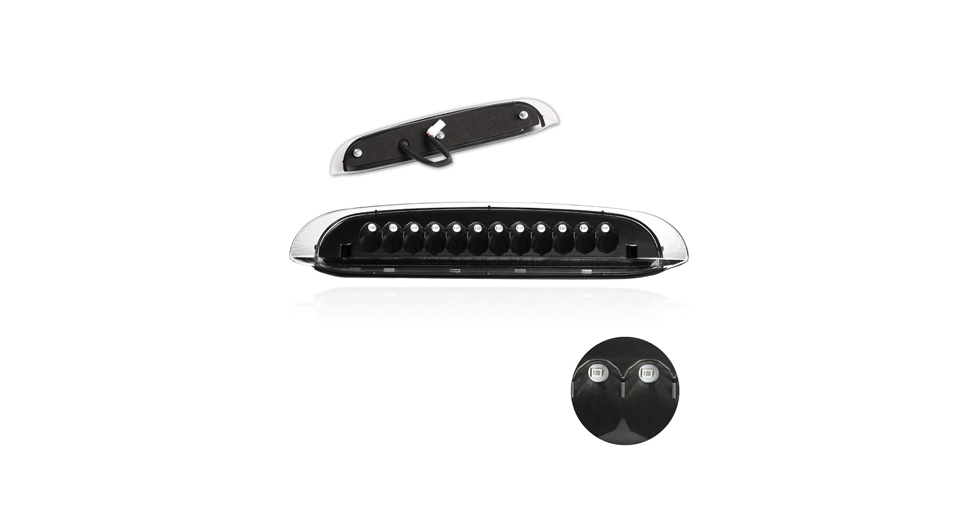 Amazon.com: Full LED 3rd Third Brake Light High Mount Stop