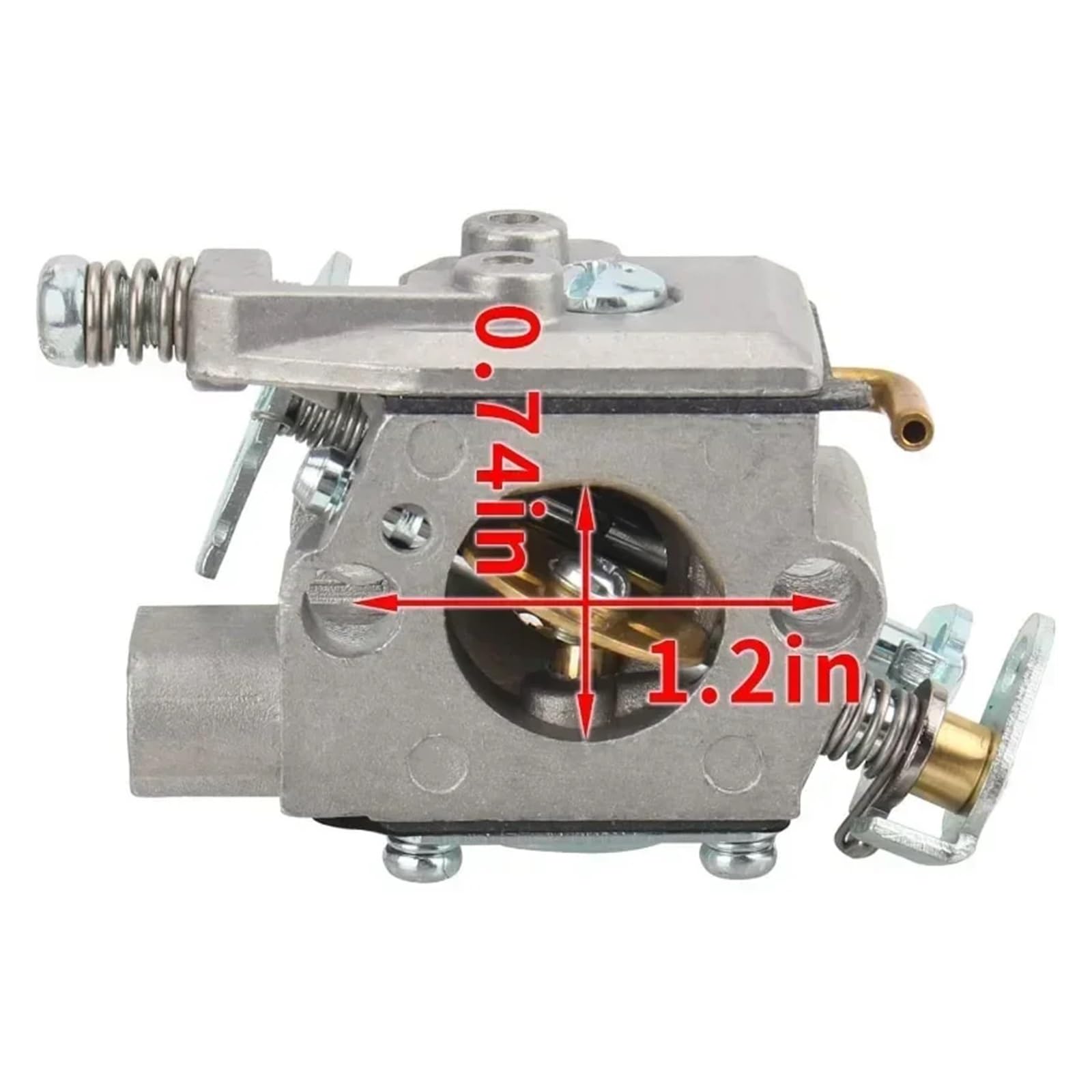 para Motosierra Gas RY3714 RY3716 Junta Carburador Filtro Combustible Tubo Flexible Primer Bulbo 309376002 con Kit Afinación Kit Carburador