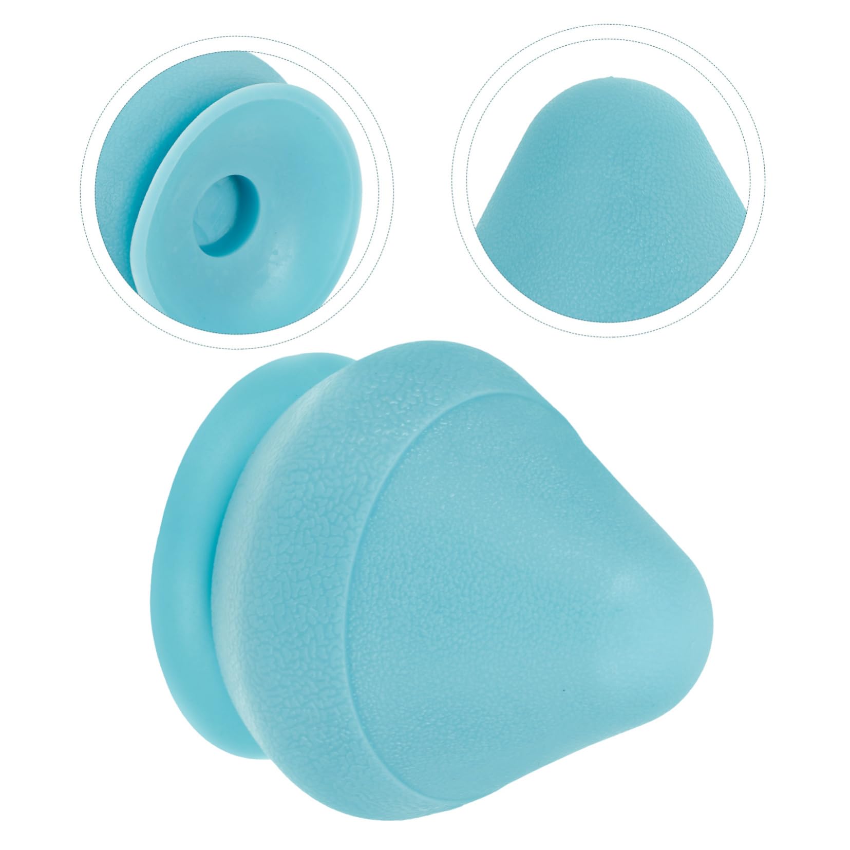 5 Piezas herramienta para masajear el cuero cabelludo masaje de pie pelota circulación bola de masaje de cuello masajeador de espalda y cuello tipe
