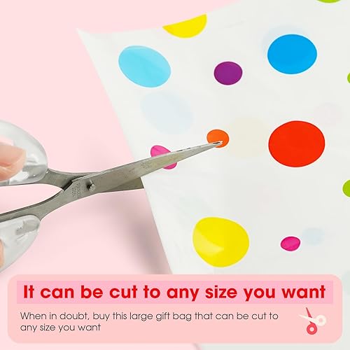 Miniatura 4 de Paquete de 2 bolsas de regalo grandes de plástico de gran tamaño, bolsas de almacenamiento de plástico de gran tamaño, 70 x 36 pulgadas, con 2