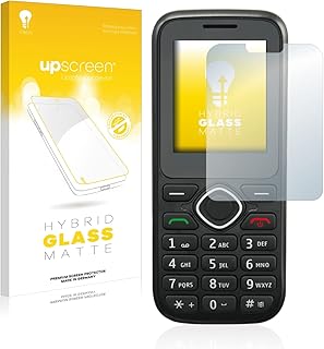 upscreen Matte Screen Protector Glass Film compatible with OK. OMP 10-1 - Anti-Glare, Anti-Fingerprint, 9H Glass Protection