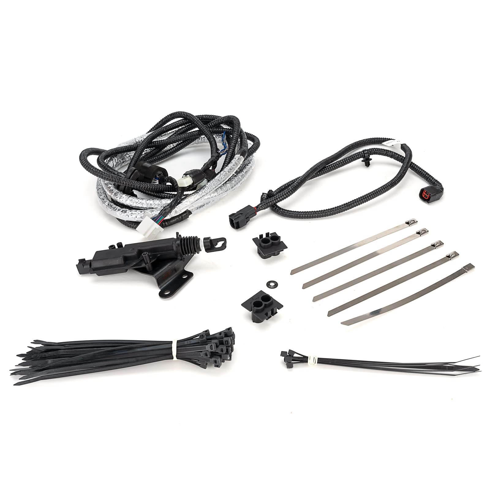 FOMIUZYPower Tailgate Bed Remote Lock Assembly Kit for Trucks Compatible with Toyota Tacoma 2016-2022 3rd Gen Long Bed Replaces PK3B6-35JL0 PK3B635JL0