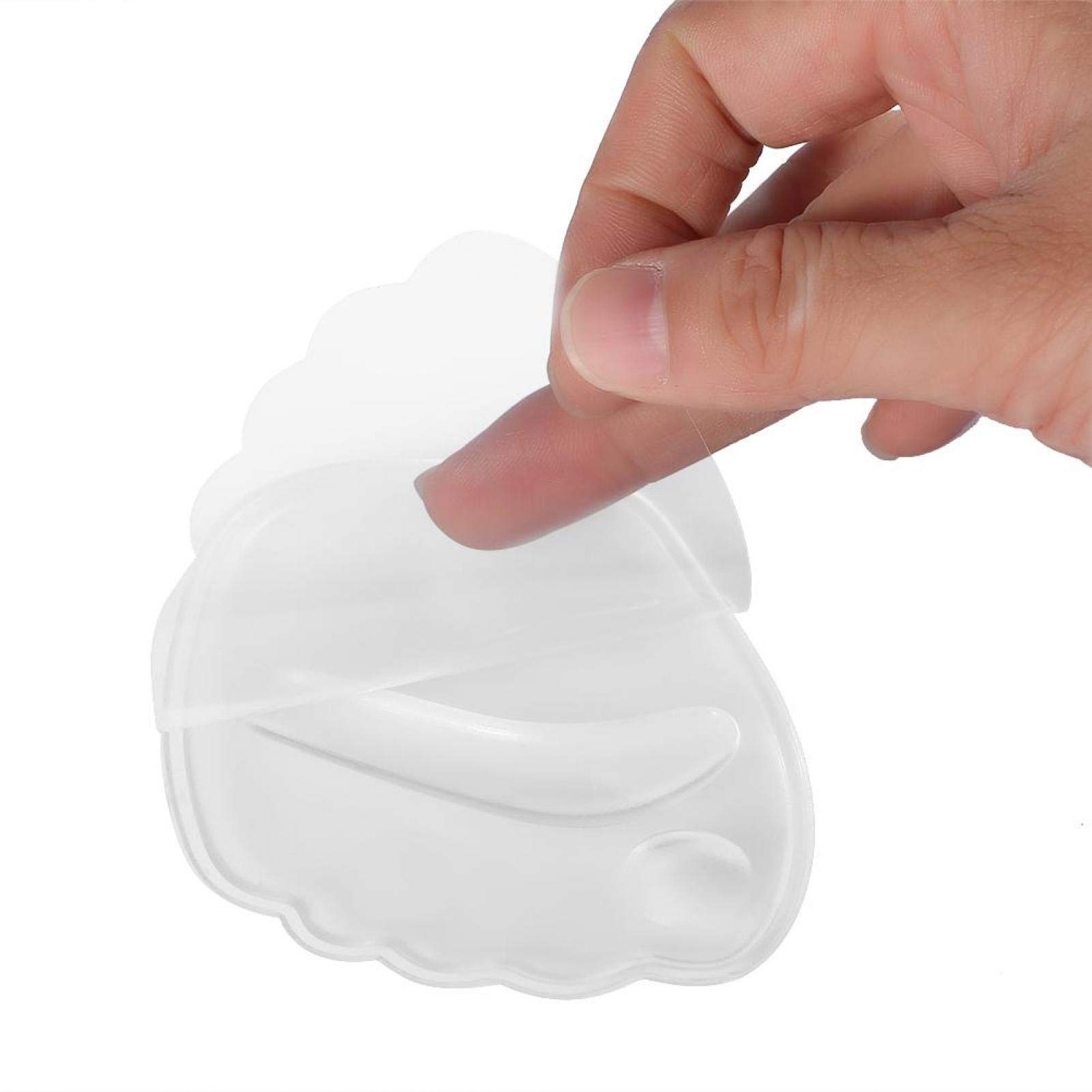 2 stuks Nieuwe Nuttige Gel antislip Voorvoet Elastische Siliconen Hoge Hak Inlegzolen Kussen Voet Gel Pads voor vrouwen Voet Pijnbestrijding