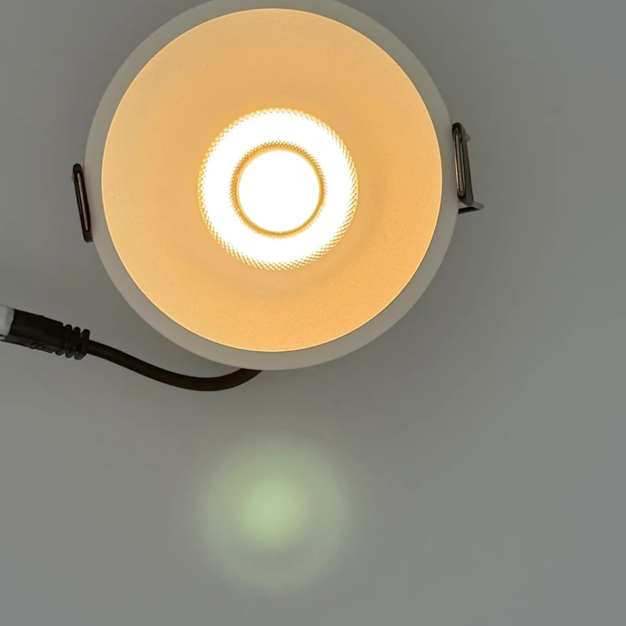 EDGE Premium LED Einbaustrahler Tunable White, Smart DALI 2 DT8 Profi Einbauspot Weiß, HCL Human Centric Lighting, 12W, 2700-6500K, hochwertiges Design, dimmbar, Warmweiß bis Tageslicht