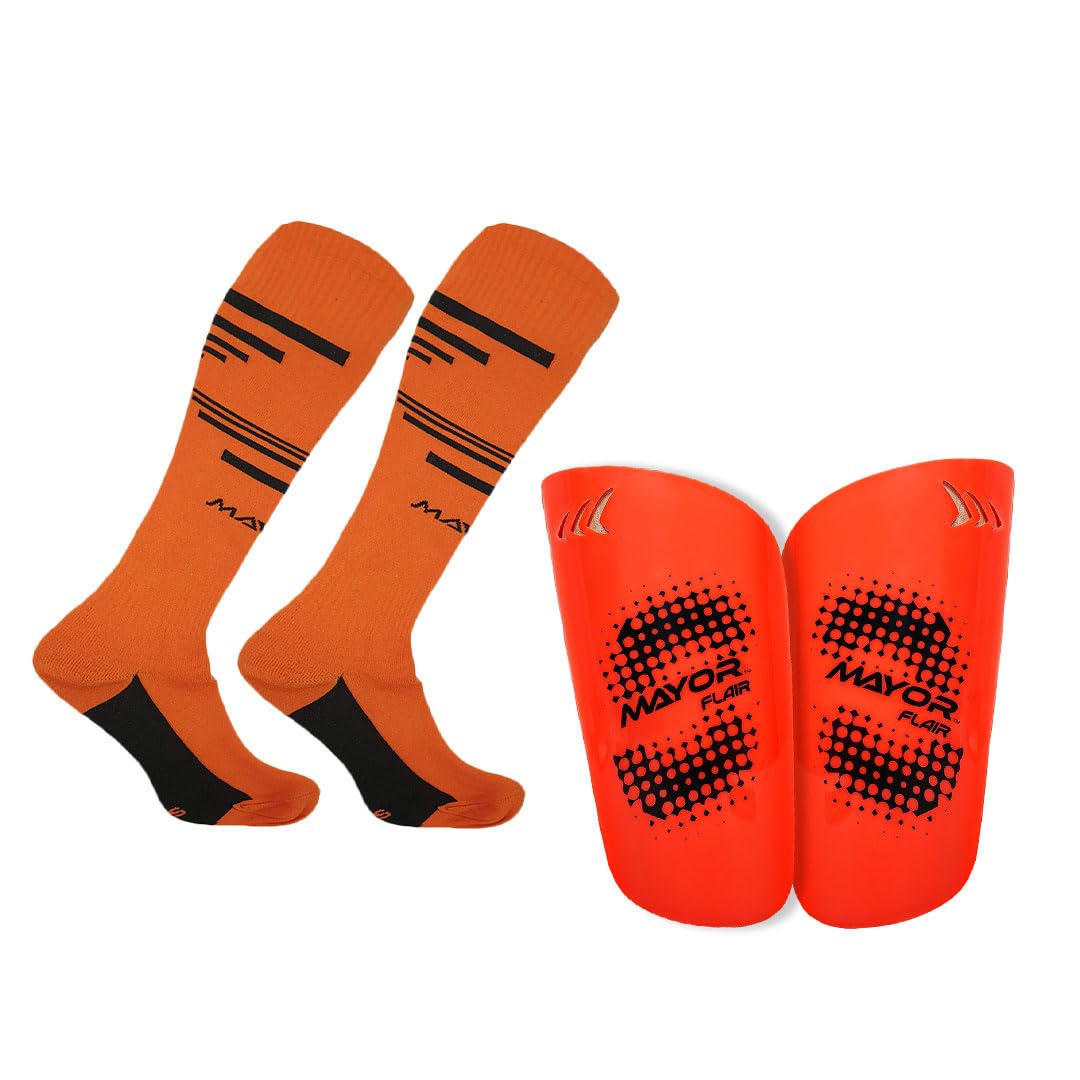 Mayor Sportiva Football Stocking for Men & Women with Shin Guard for Football (Free Size) (B0CD1Z1MCP) Amazon Price History, Amazon Price Tracker