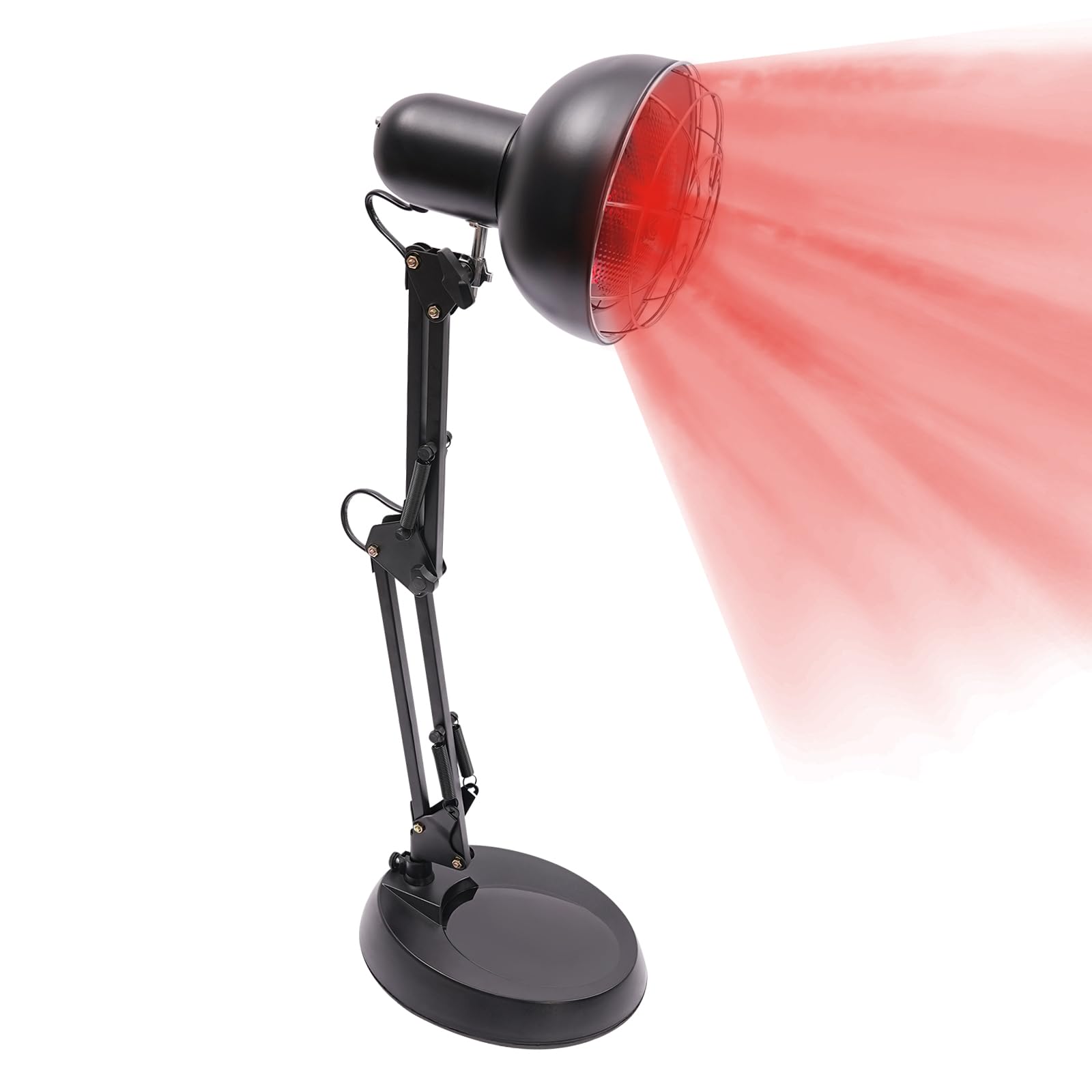 Lampa z czerwonym światłem, lampa na podczerwień, 150 W, czerwone światło, światło na podczerwień, dla osób cierpiących na bóle stawów i mięśni, kulturystów