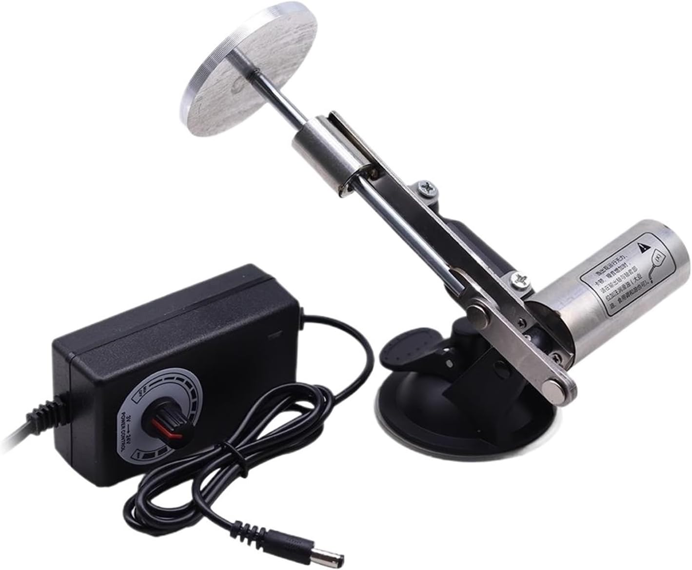 ミニ伸縮リニアアクチュエーター 60 ミリメートルアルミプレート付き 39 ミリメートルストローク往復機構モーター 12V