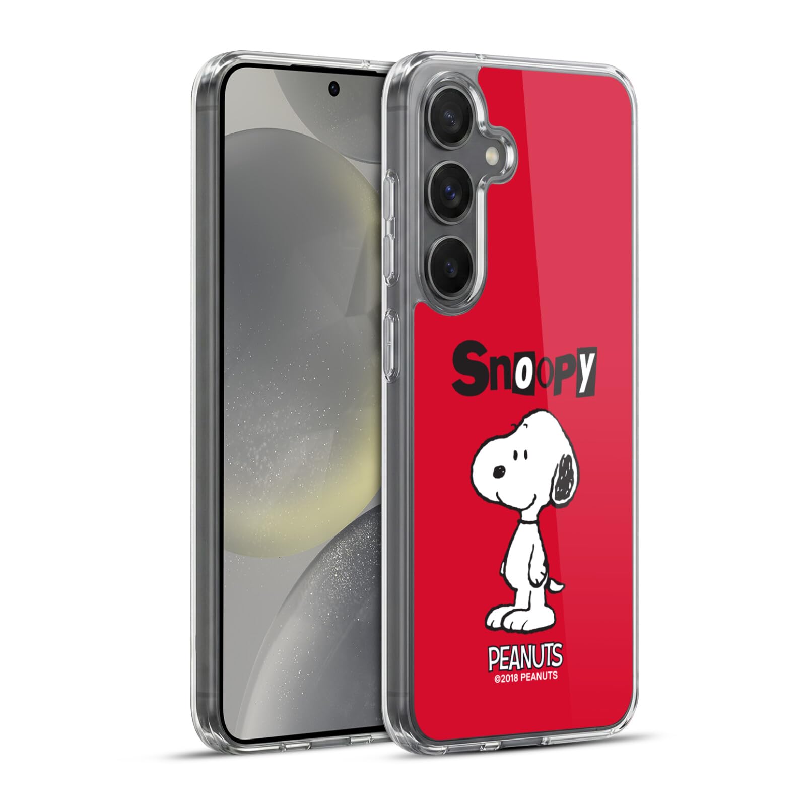 Head Case Designs Officially Licensed Peanuts Snoopy Characters Gel Case [Military Grade Protection] Compatible with Samsung Galaxy S24+ 5G