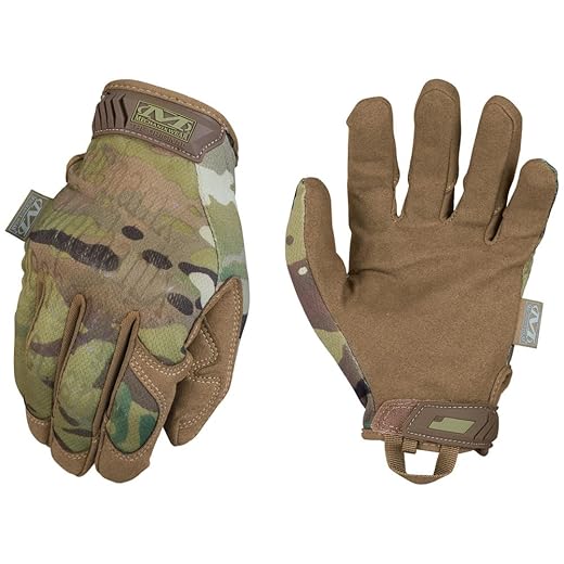 Mechanix Wear: The Original Tactical Work Gloves with Secure Fit, Flexible Grip for Multi-Purpose Use, Durable Touchscreen Safety Gloves for Men (Camouflage - MultiCam, X-Large)