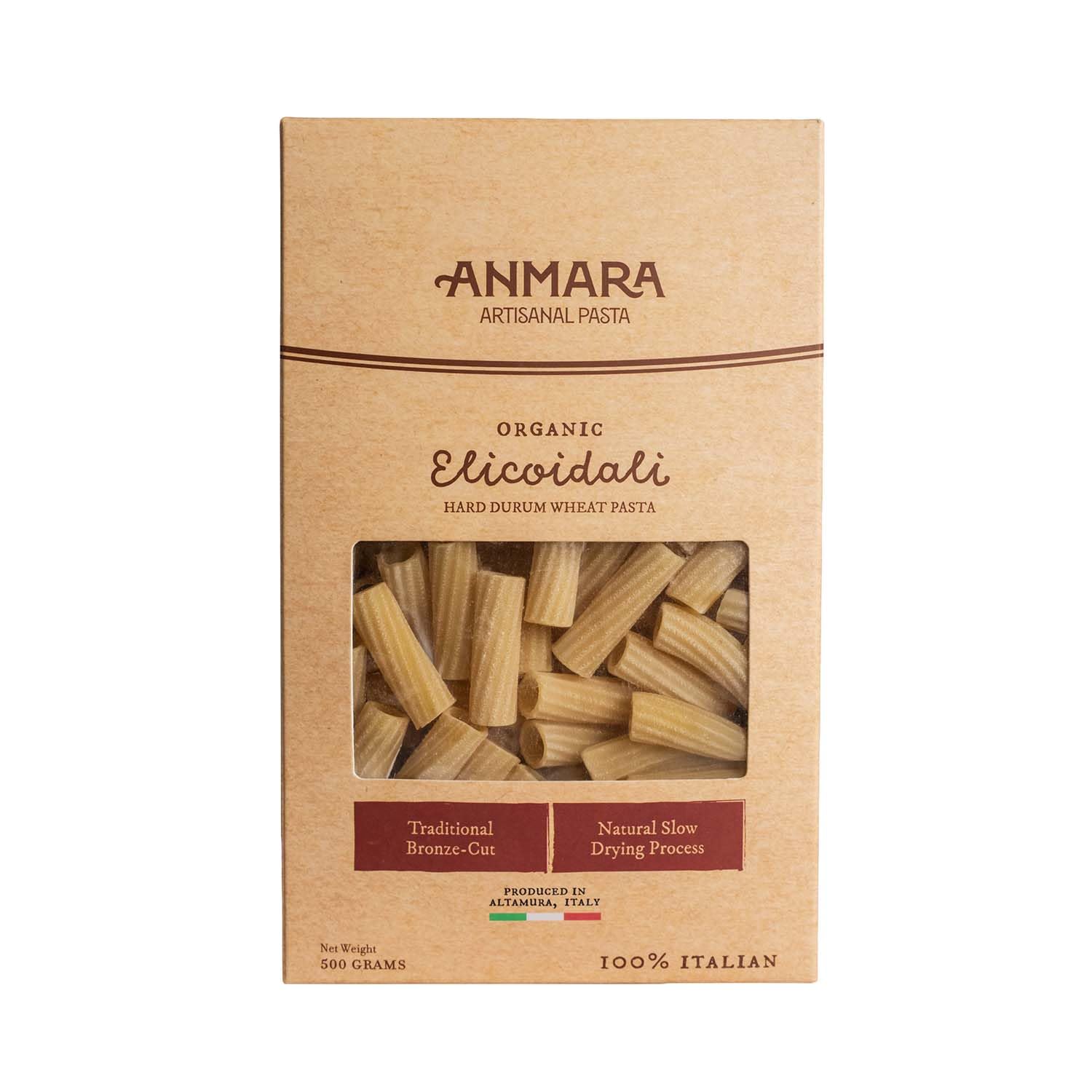 Anmara Artisanal Pasta, Organic Elicoidali, Hard Durum Wheat, 500 g-picture-15