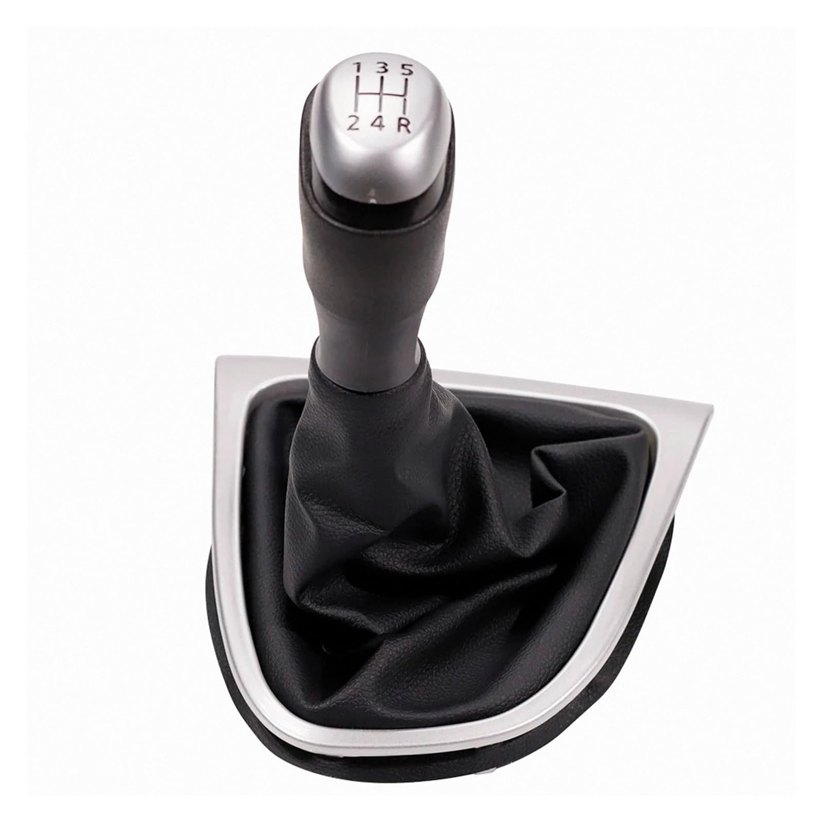 LVGVZTTGKM Knob with Boot Shift Lever Knob Manual 5-Speed / 6-Speed for Clio 4 IV MK4 2012-2019 Stylish Shift OE 328654134R 328651259R 328657531R 1Pc with Boot