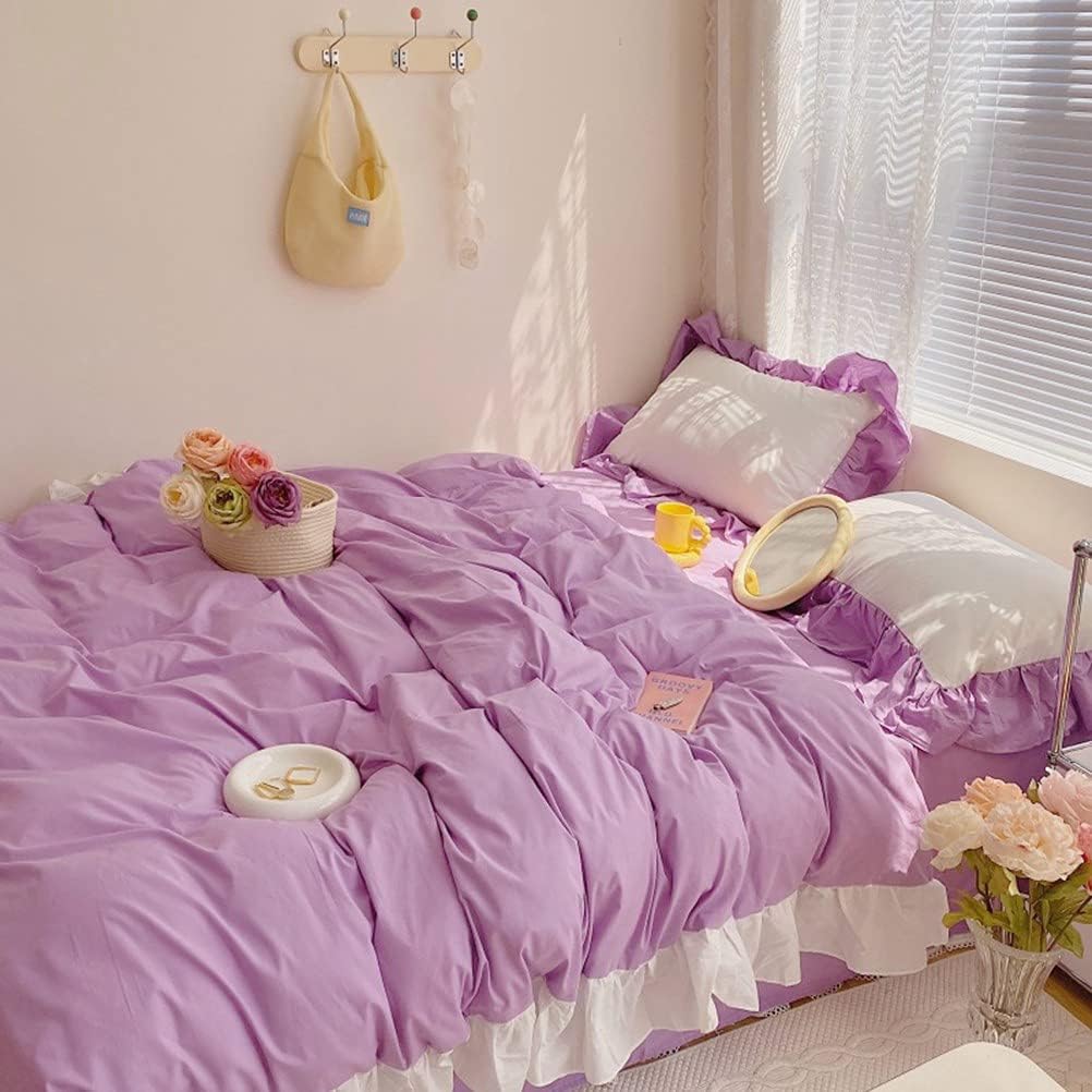 可愛い配色 布団カバー フラットシーツ 枕カバー 3点セット 綿100 ボックスシーツ 4点セット ガーリー 姫系 フリル付き パステルカラー プレゼント 洋式 吸汗 速乾性 お祝い サラサラ 無地柄 海外輸入 ダブル カラフル リバーシブル シングル 和式 可愛い配色 布団カバー フラットシーツ 枕カバー 3点セット 綿100 ボックスシーツ 4点セット ガーリー 姫系 フリル付き パステルカラー プレゼント 洋式 吸汗 速乾性 お祝い サラサラ 無地柄 海外輸入 ダブル カラフル リバーシブル シングル 和式