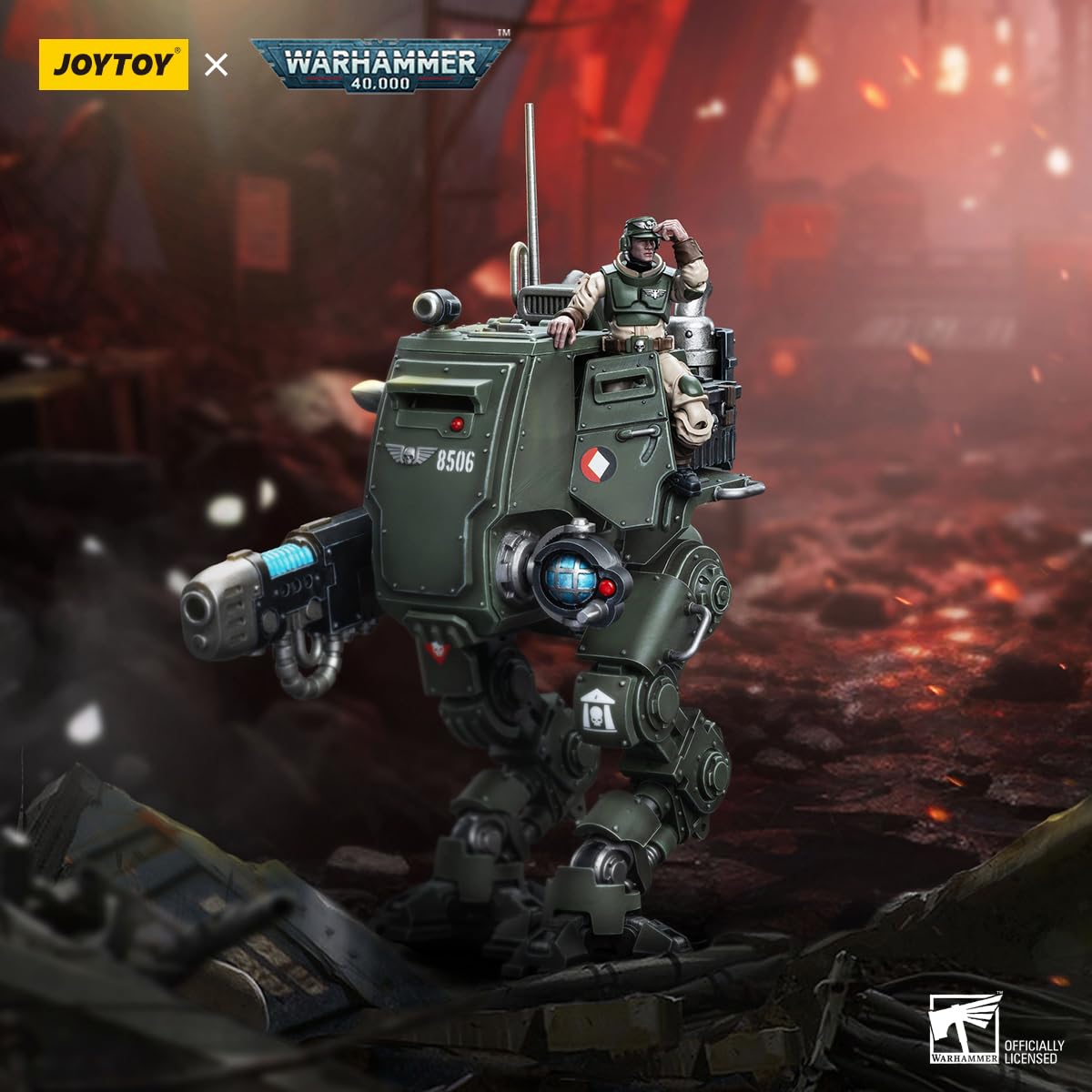 JoyToy ウォーハンマー 40K アストラ カディアン 装甲センチネル Amazon.com: JOYTOY Warhammer 40K Action Figure Astra