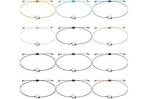 24 Pcs Star Bracelets Friendship Bracelets Wish Bracelets That Fall off Adjustable...
