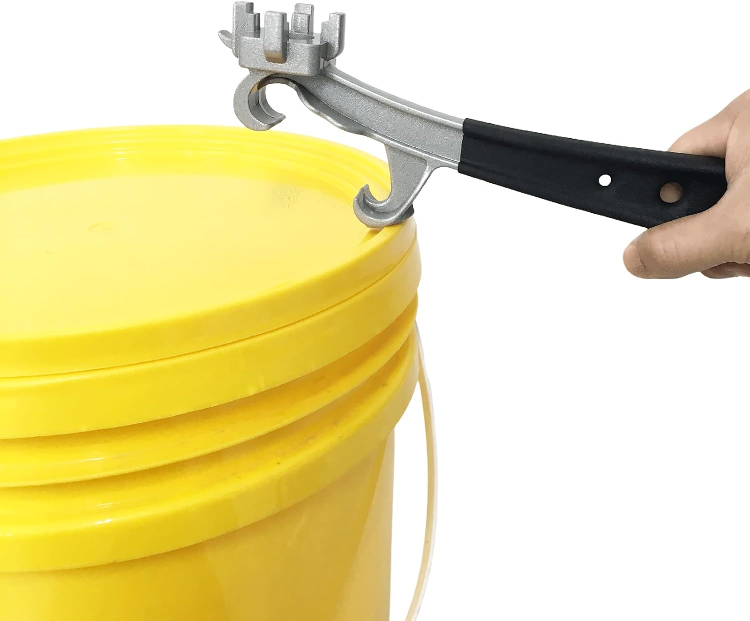 2 Pack Bung Wrench for 55 Gallon Drums and 5 Gallon Buckets, Durable Drum Wrench and Bucket Opener Tool