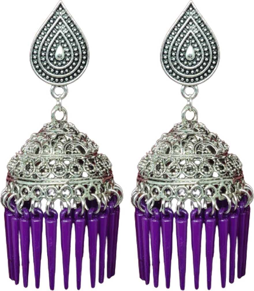 See full amazon price history chart for Weariton Silver Oxidised Bohemian Fancy Stylish Wedding Traditional Jhumki Jhumka Collection Ethnic Earrings For Women And College Girlls (Purple) Weariton Silver Oxidised Bohemian Fancy Stylish Wedding Traditional Jhumki Jhumka Collection Ethnic Earrings For Women And College Girlls (Purple) (B08H1BLD54) Amazon Price History, Amazon Price Tracker