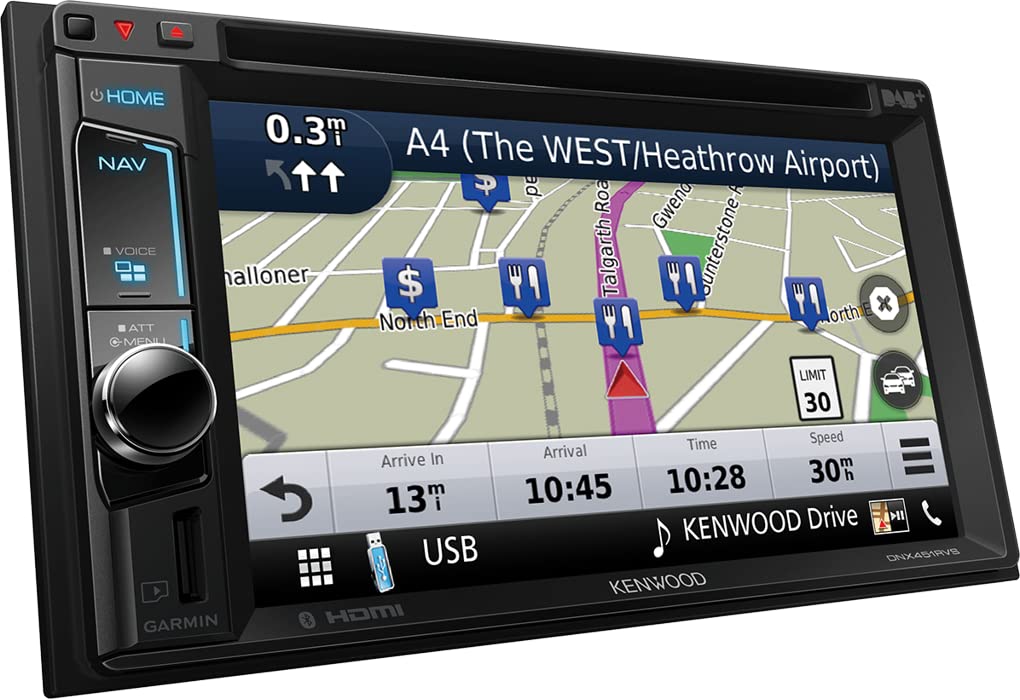 Kenwood DNX450TR Navigation System, DNX-451 RVS : Amazon.se