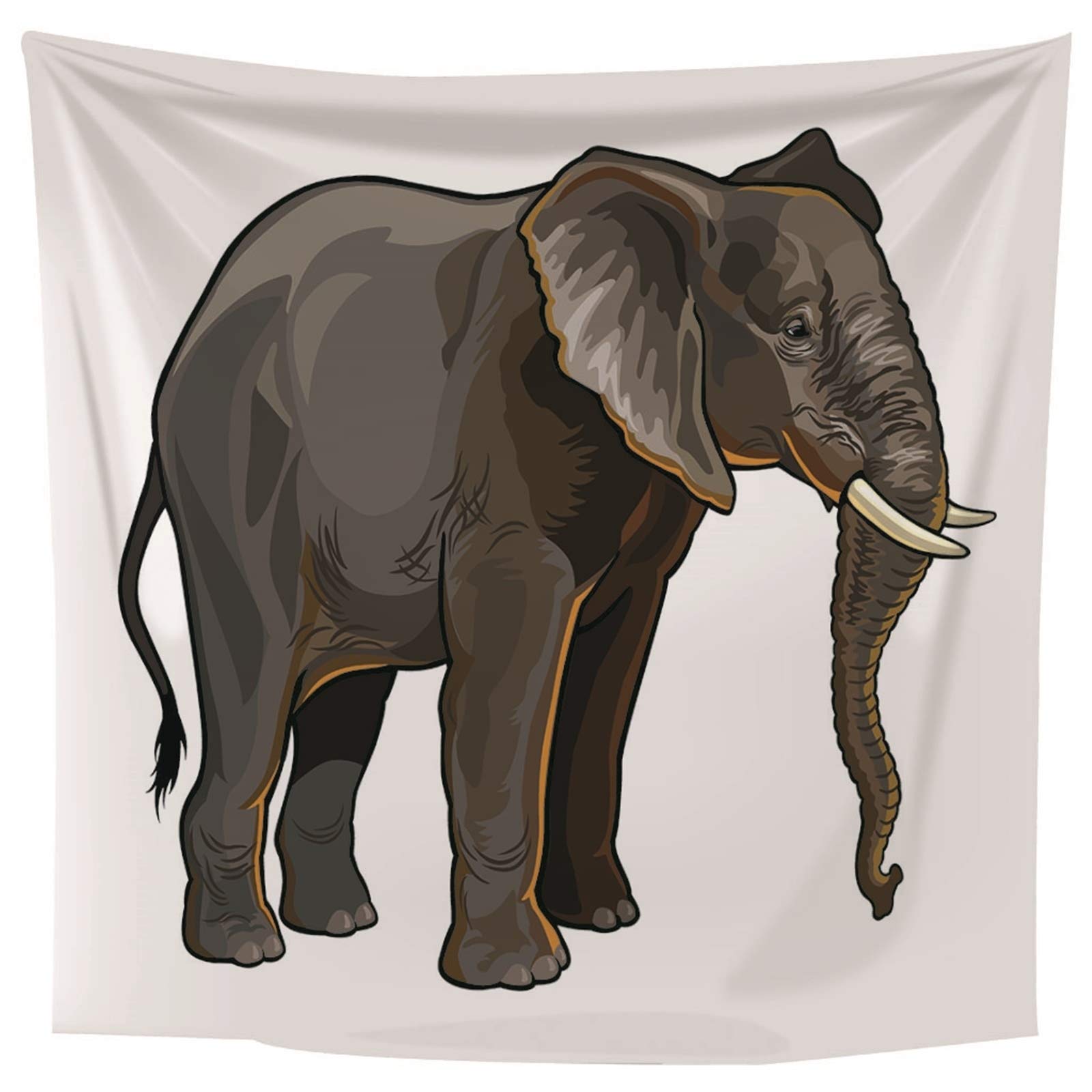 Aeici Tapices Pared, Pared Decorativas Elefante Tapices De Pared Wall Hanging, Bedsheet(260X240Cm)