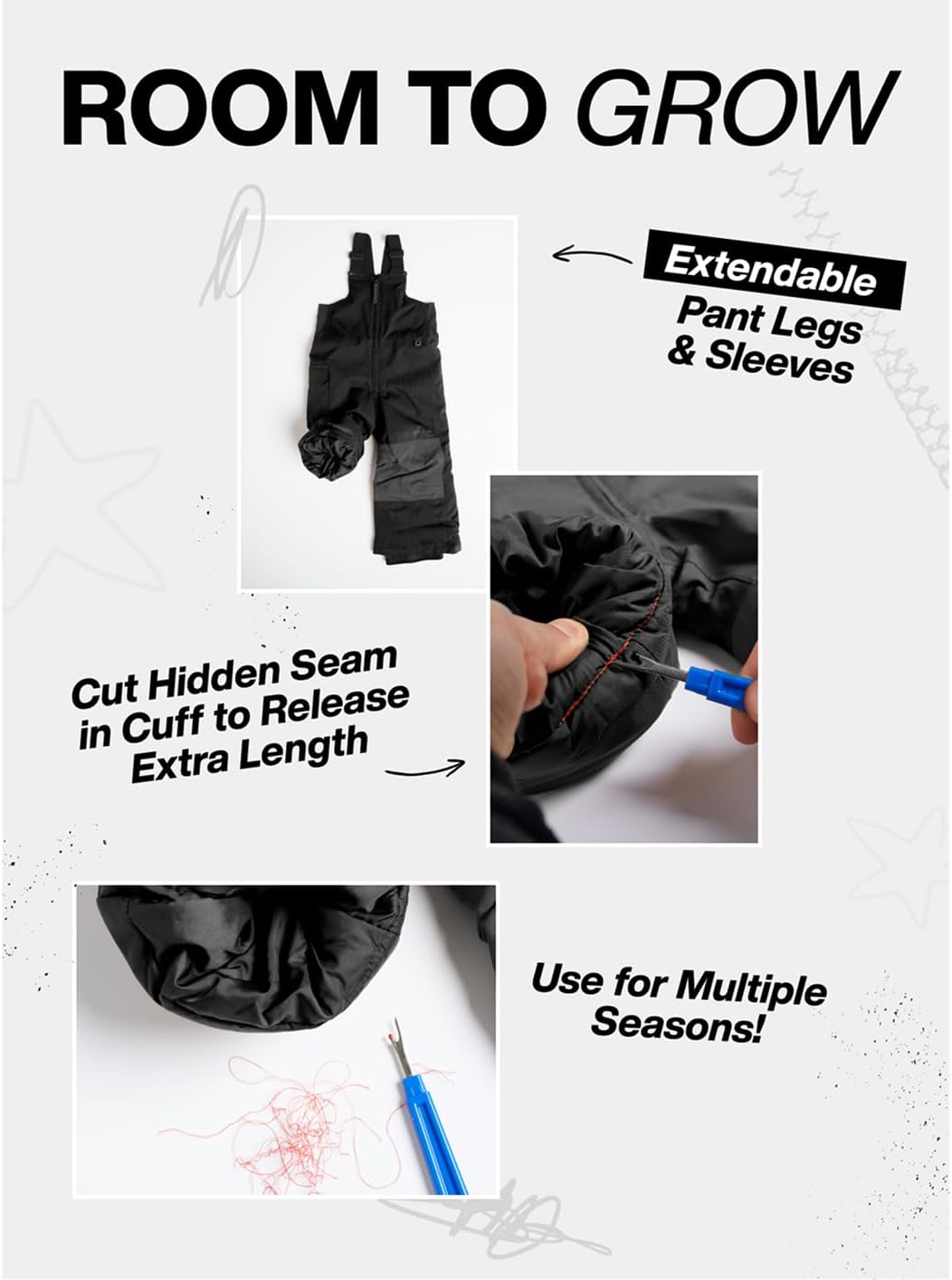 Burton Toddlers’ Ascutney 2-Layer Insulated Jacket – Waterproof Winter Coat for Boys & Girls with Room to Grow System - Image 6