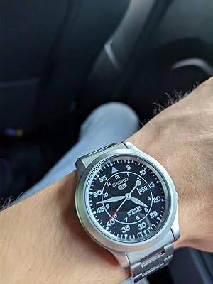SNK809K Automatic Stainless Steel Watch 