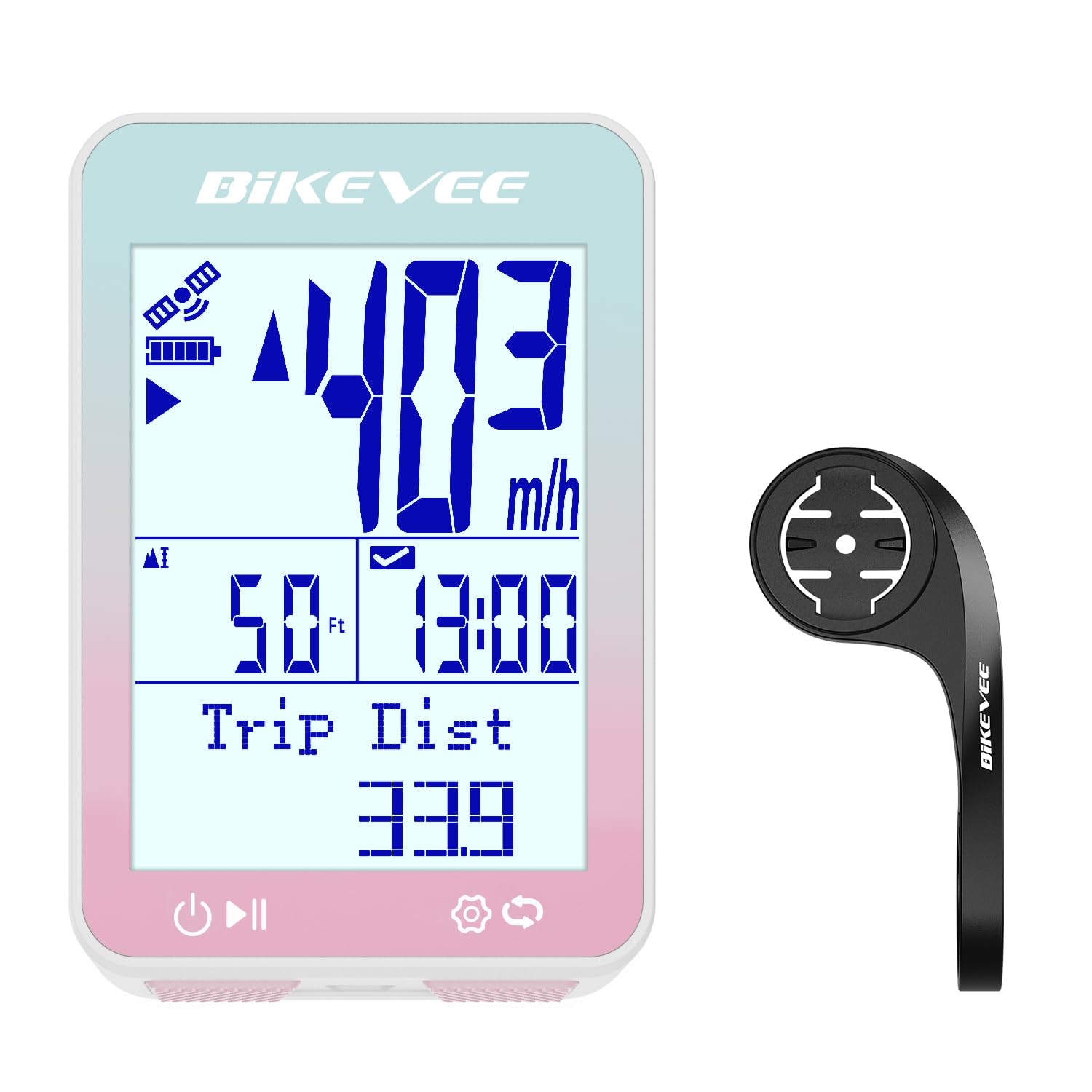 Bikevee GPS Bike Computer Wireless Bicycle Speedometer - electronics and gadgets | Mubboo