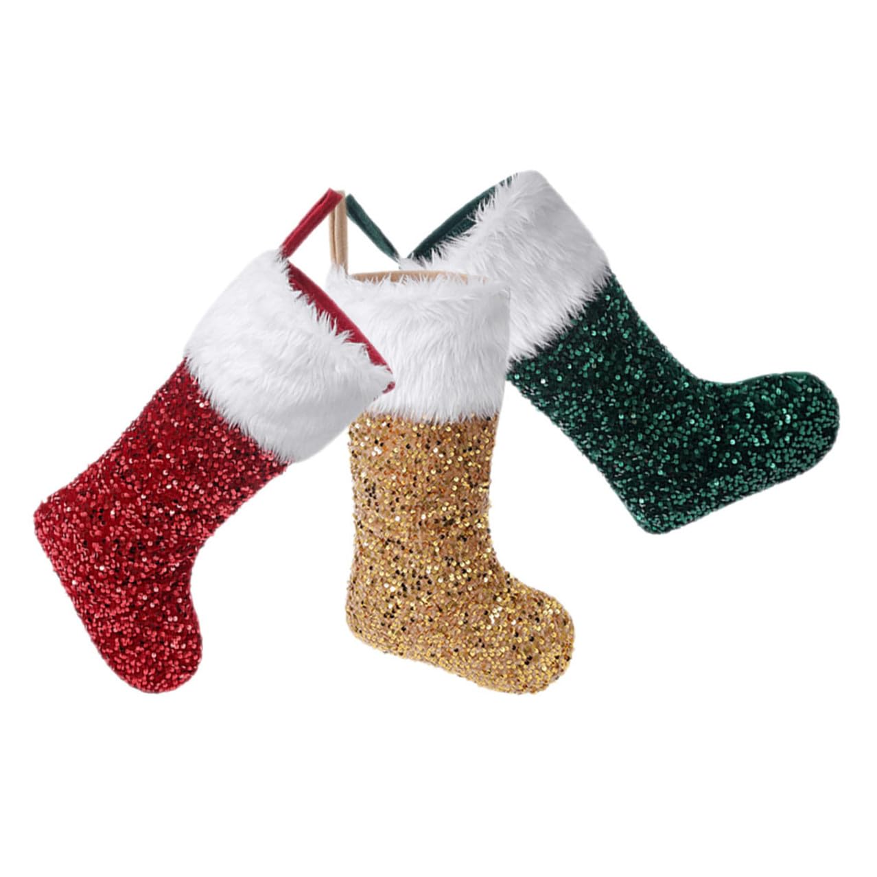 Chaussettes de Noël sacs cadeaux en tissu avec look mignon pour enfants