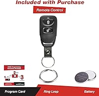 Vista 2 de KeylessOption Alarma remota del llavero del coche de la entrada sin llave para Hyundai Santa Fe Accent, Kia Rio Rio5 PINHA-T038