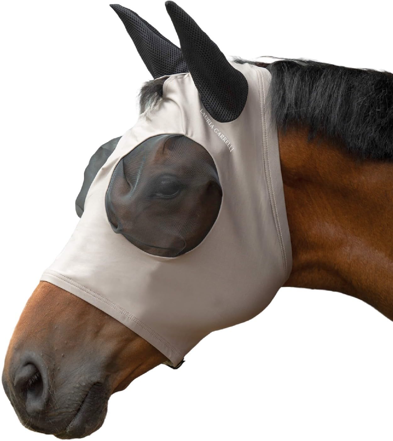 HKM Amalfi Anti-fly mask Taupe Cob