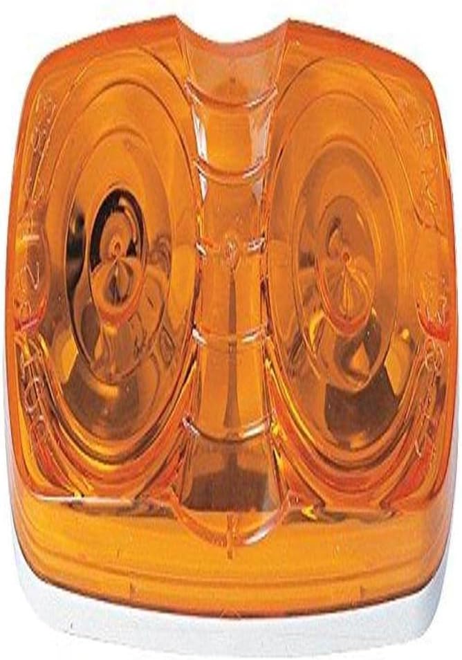 Peterson Manufacturing V138A Amber Oval Clearance Light