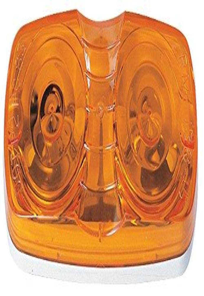 Peterson Manufacturing V138A Amber Oval Clearance Light