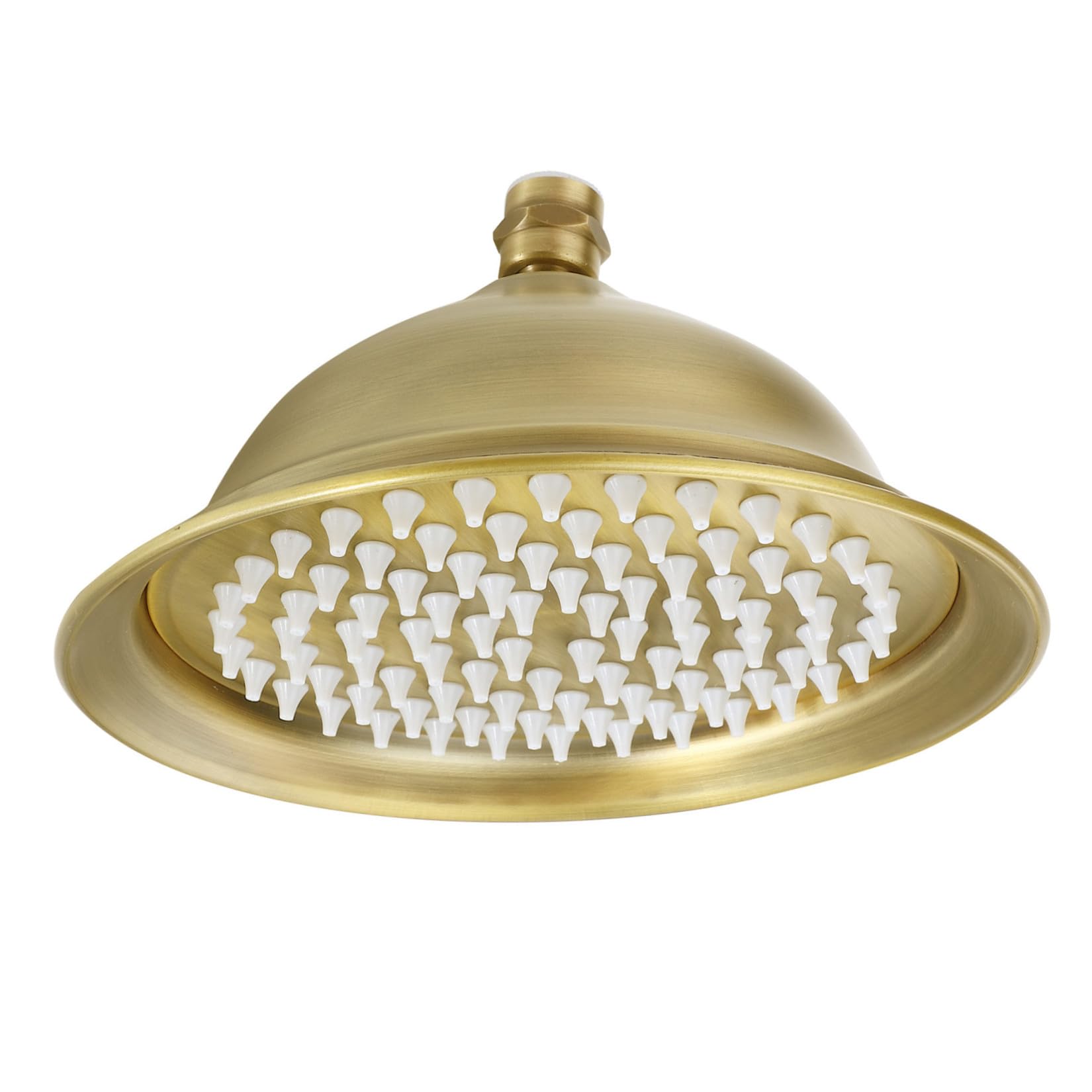 Cabezal Rociador de Techo para Baño Vintage de Acero Inoxidable 8 Pulgadas