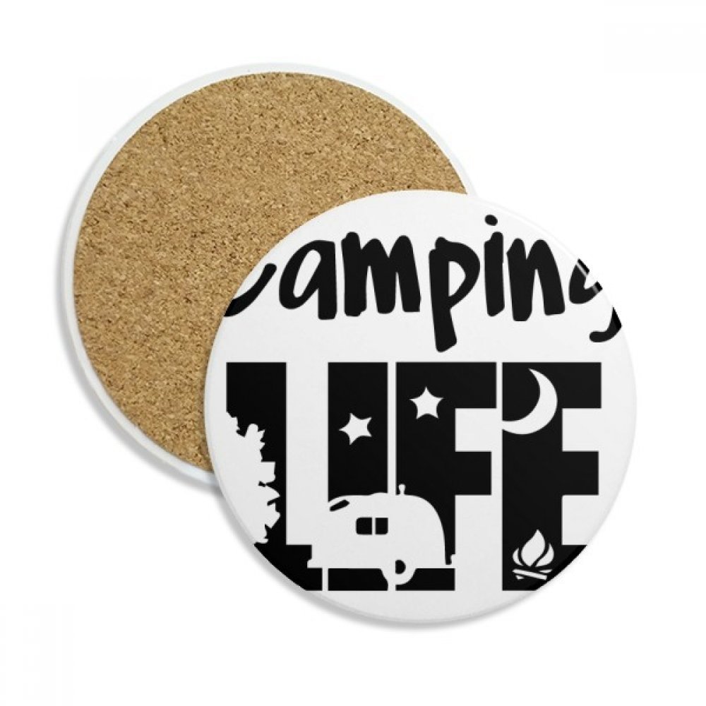 Sous-verre camping car pour table basse et pauses café en plein air dessous de tasse