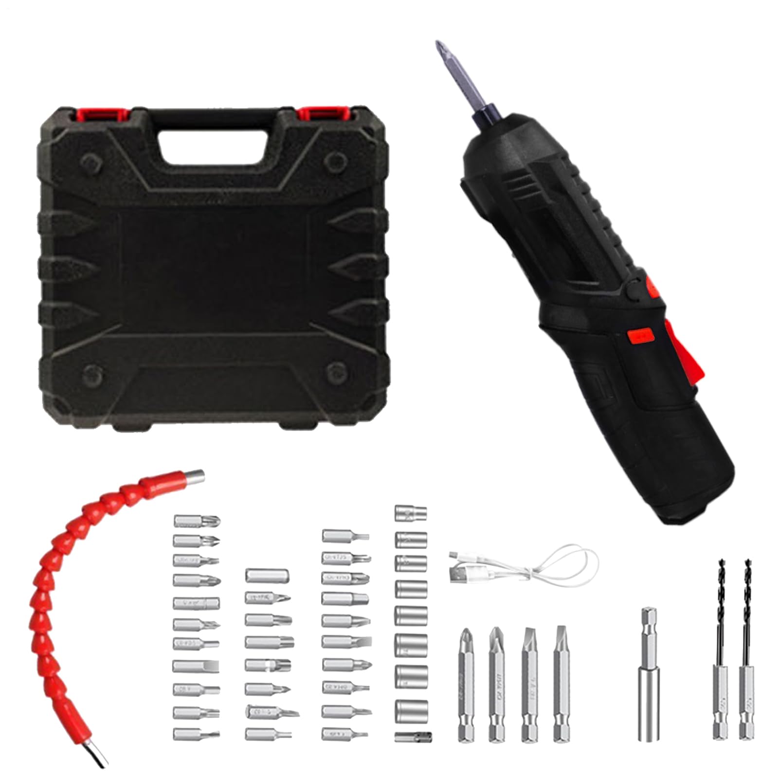 Tournevis sans fil puissant kit rotatif led pour reparations
