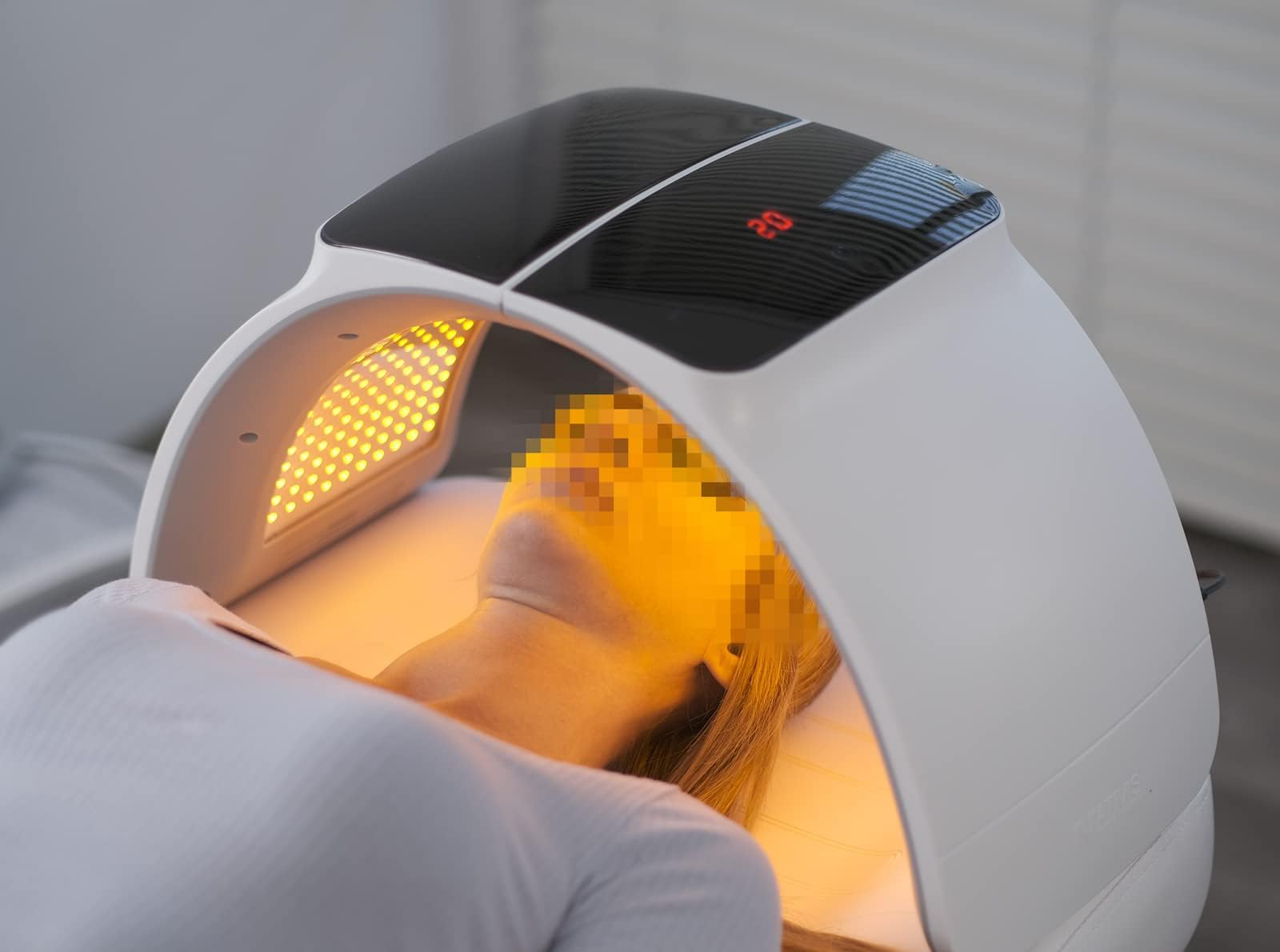 LED Therapy Light, LED Face Mask Skin R-e-j-uvenation PDT Photon Facial Skin Care Mask Skin T-i-ghtening Lamp SPA Face Device Beauty Salon Equipment A-nti-aging Remove Wrinkle