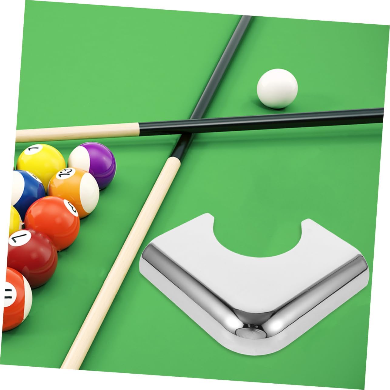 2pcs Pool Table Corner Protector Caps Billiard Table Corner Guards Easy Installation for Home Use