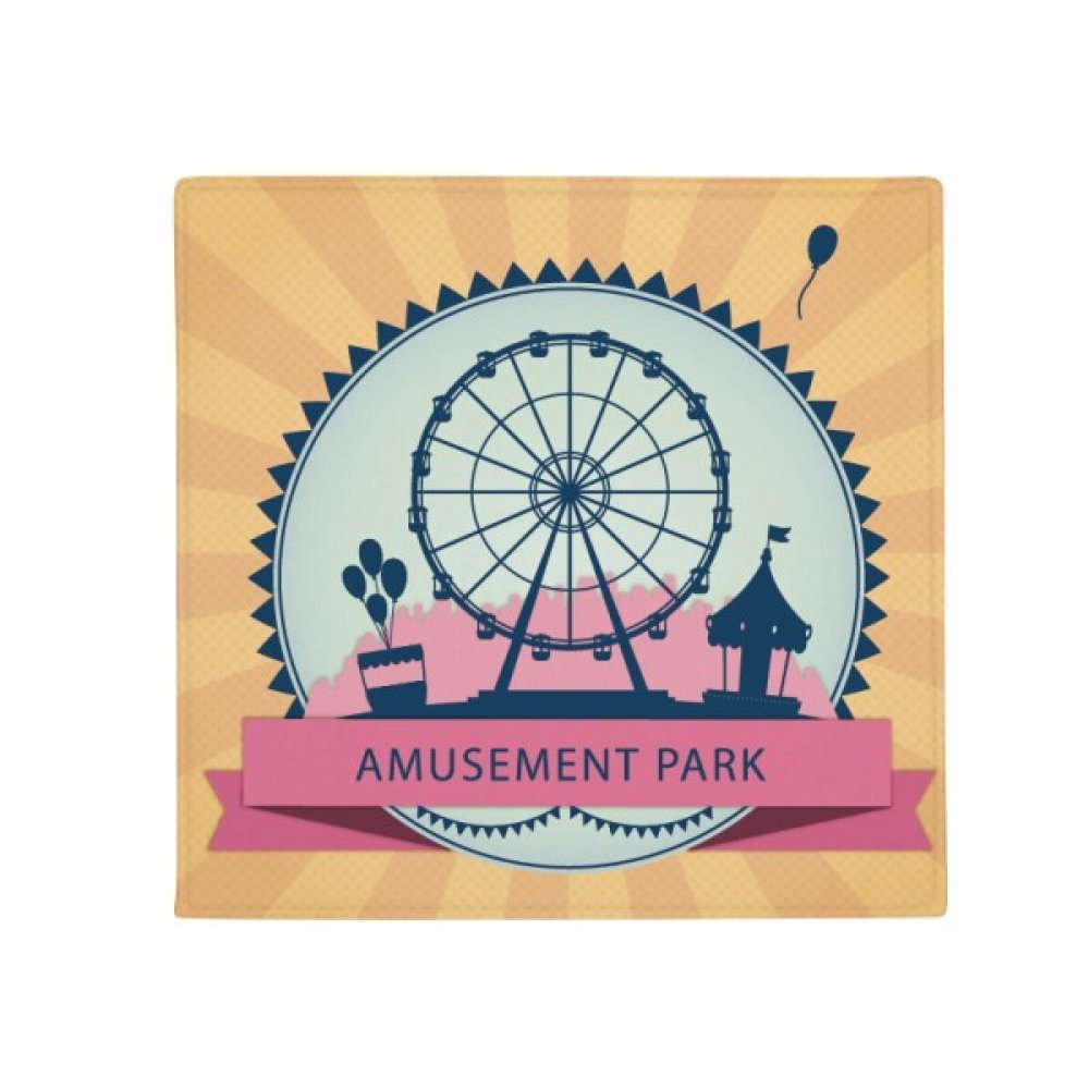 Tapis de sol grande roue imprimé multicouleur pour chien et chat 60 cm