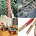 8 Gauge/3.2 mm 6.5 feet 5 oz 99.9% Dead Soft Copper Wire for Electroculture Gardening, Jewelry Making, Beading, Science Projects, DIY Artwork, Pure Bare Copper Wire