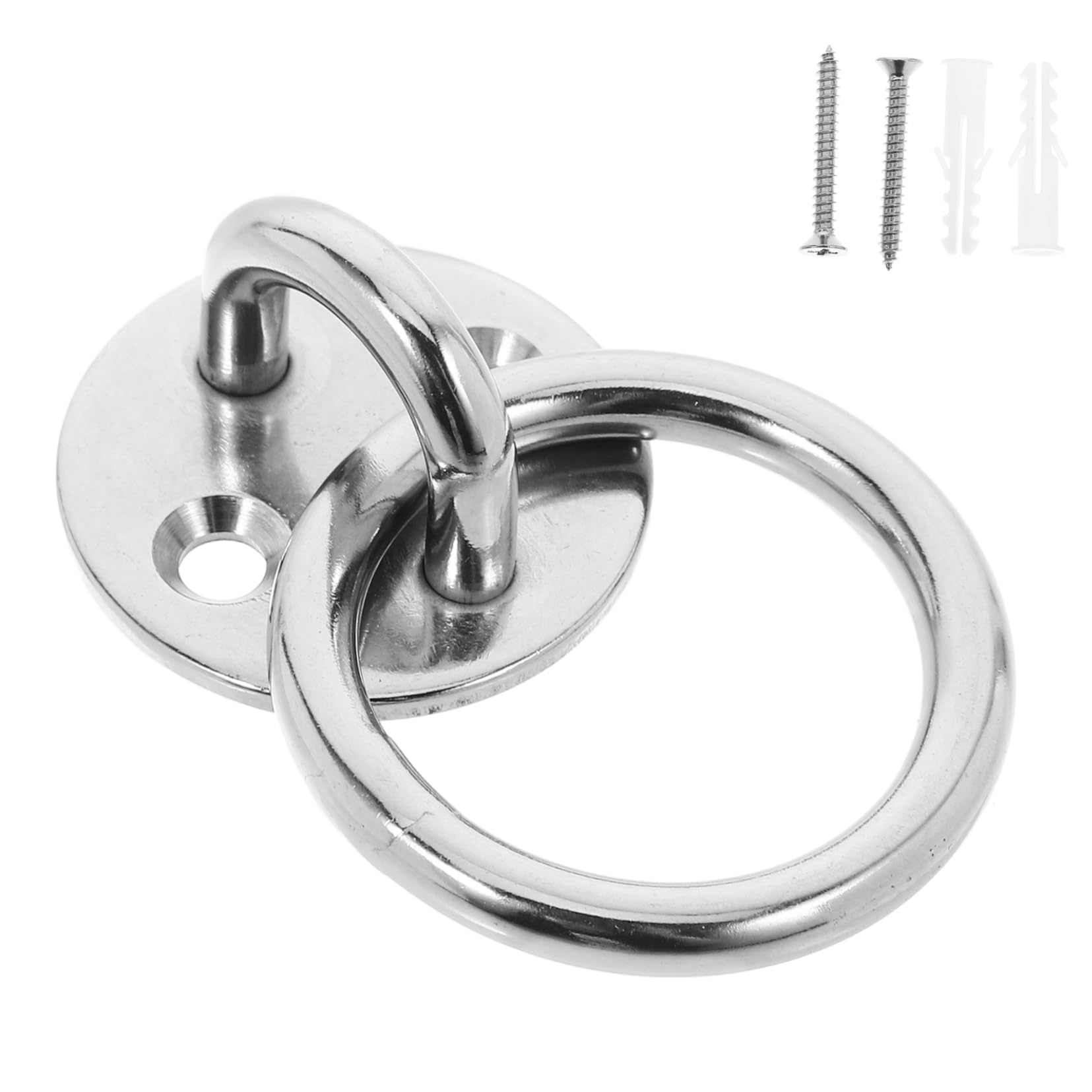 HANABASS Hammock Swing Hooks Heavy Duty Ceiling Hanging Marine Grade Stainless Steel Screws for Easy Installation