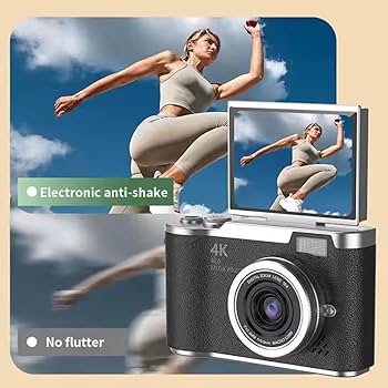 Amazon | 4K デジカメ スマホに送れる デジタルカメラ 4800万画素