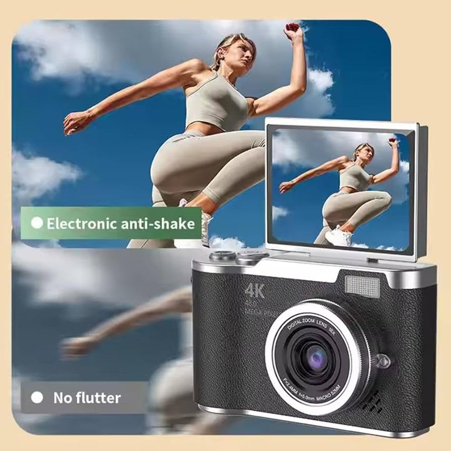Amazon.com: 4K Digital Camera for Photo, Portable Retro Camera